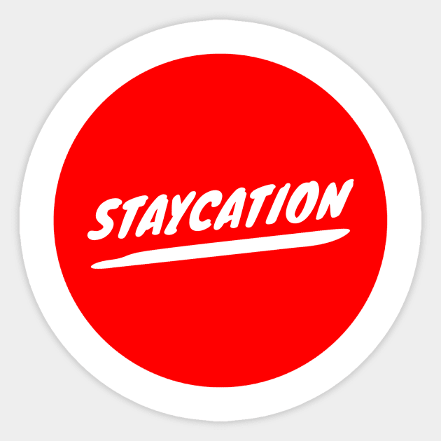 Staycation Sticker by GMAT